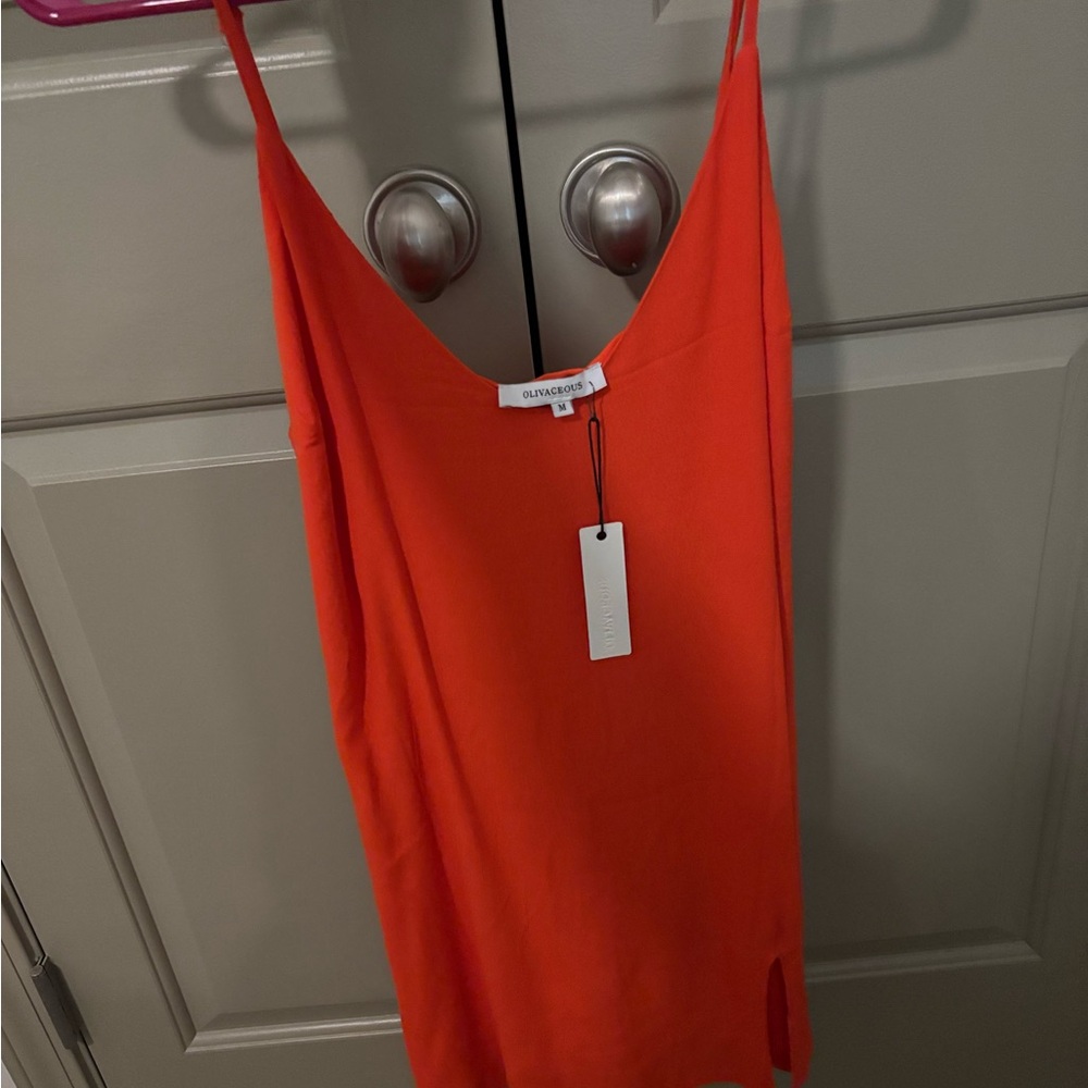 Camisole mini slip dress